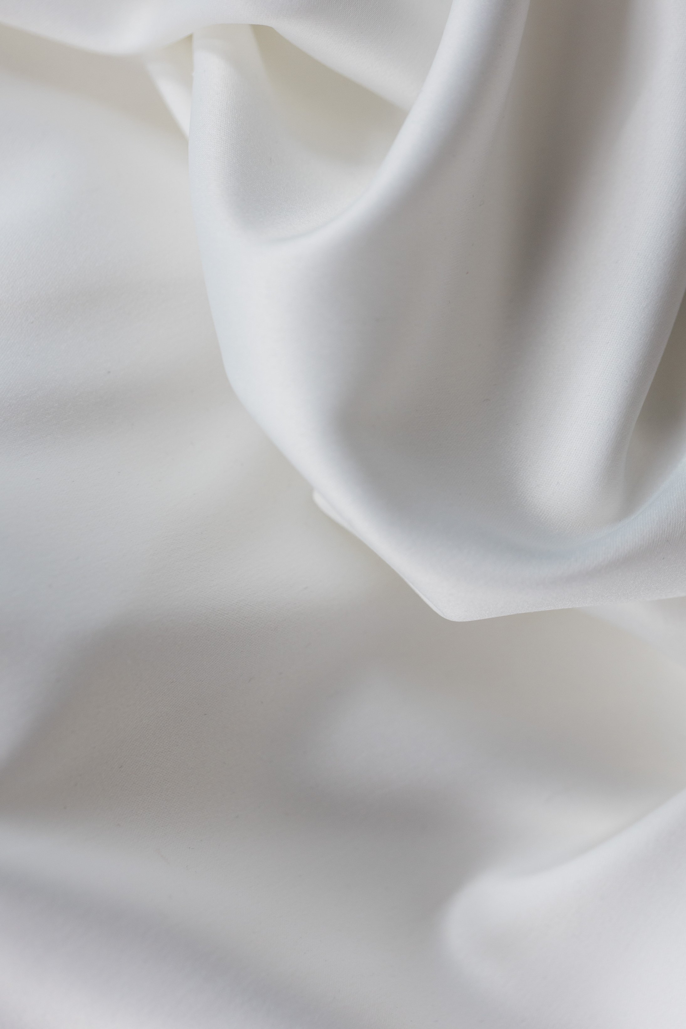 White Silk Fabric